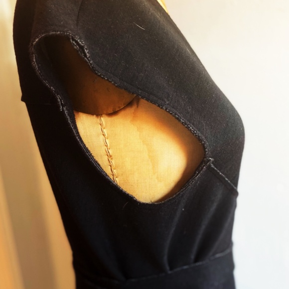 Proenza Schouler black wrap dress size 8 - Picture 3 of 6